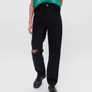 NWOT BDG Urban Outfitters 'High-Waisted Baggy Jean' in Washed Black